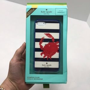 KATE SPADE “JEWELED STRIPED CRAB” IPHONE 8